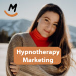 Sibi, a Hypnotherapist Marketing Guide, smiles on a sunny day. The HYPME logo and the text ‘Hypnotherapy Marketing’ are visible in the image.